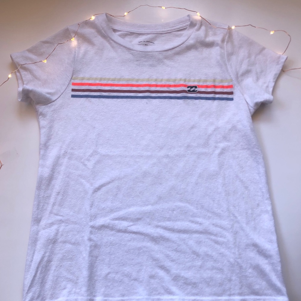 Girls Striped Billabong Shirt